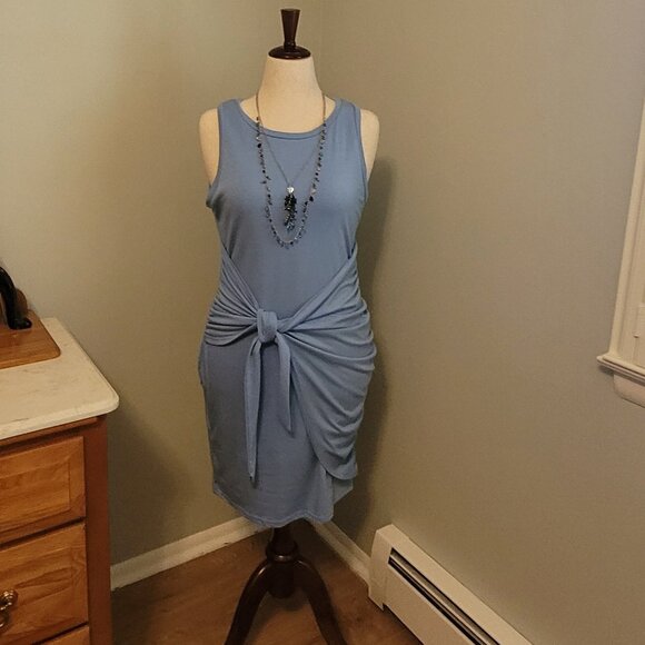 Lillusory Women's Self-Tie Tank Dress Size L and M in FOUR Colors! - Picture 4 of 4